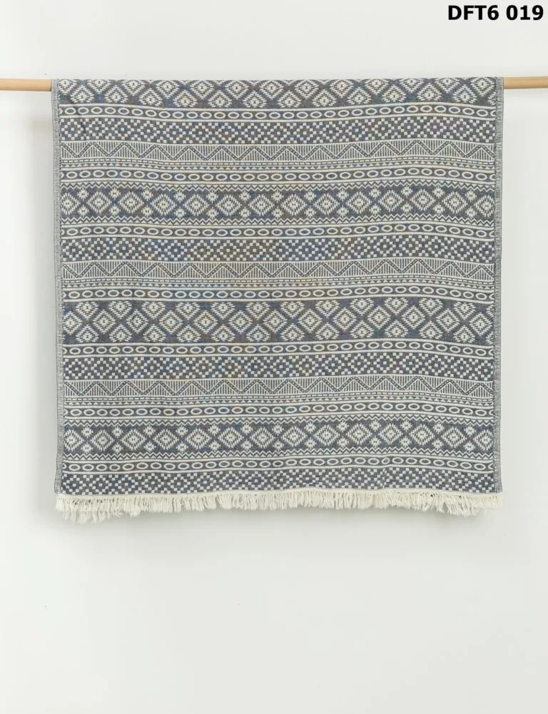 Anatolia Double-Face Towel, Navy