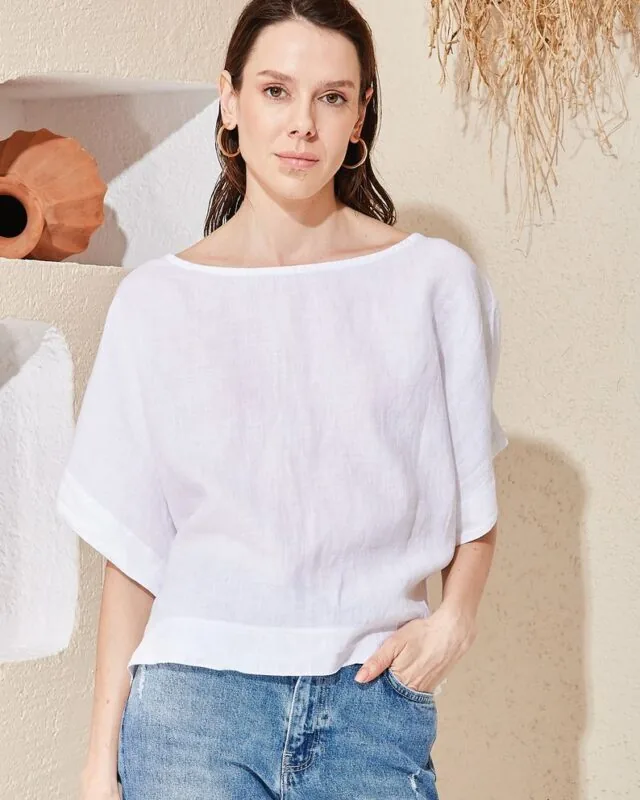 Linen T-Shirt — Authentic Turkish Bazaar